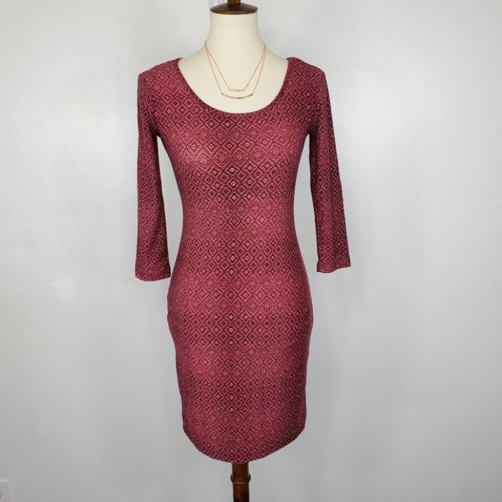 Mudd Soft Comfortable BodyCon Form Fitting Lounge Dress Size S (Juniors)